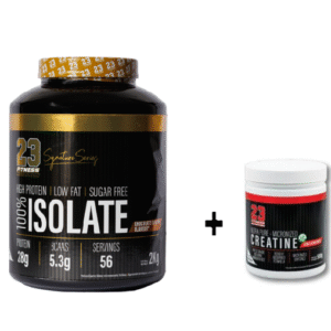 23 Isolate (ANY Flavour)+Free CREATINE-500Gr