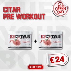 23 Fitness CITAR Pre Workout 1+1 FREE