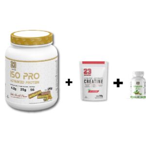 iso dubai2 23 Fitness ISO Advanced Protein(Dubai Flavour)+Creatine+Ashwagandha Caps