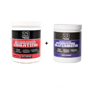 CREATINE MONOHYDRATE +GLUTAMINE MICRONIZED 500g