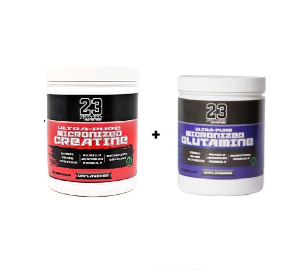 CREATINE MONOHYDRATE +GLUTAMINE MICRONIZED 500g