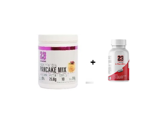 pancake+lcarnitine Pancake Mix 1Kg+L-Carnitine 60 CAPS